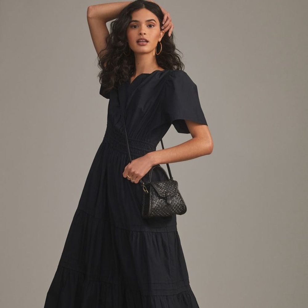 Anthropologie Somerset Maxi Dress | Black | LP